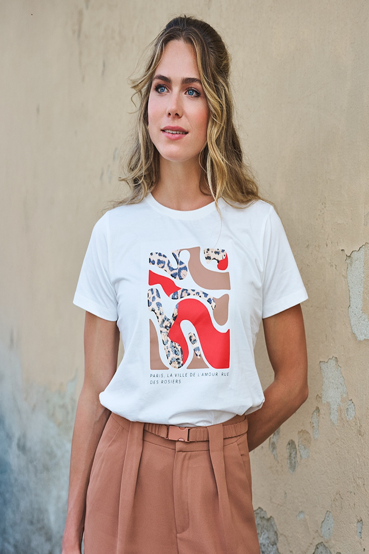 Le t-shirt touche artistique Esqualo | 2605014