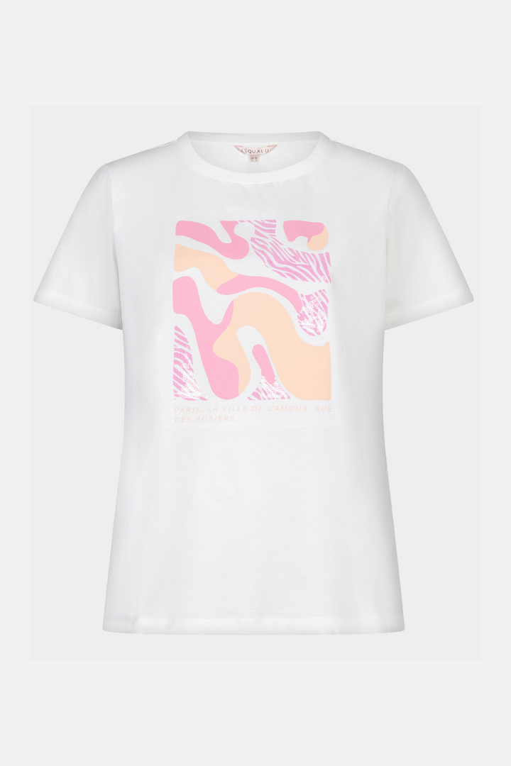 Le t-shirt touche artistique Esqualo | 2605014