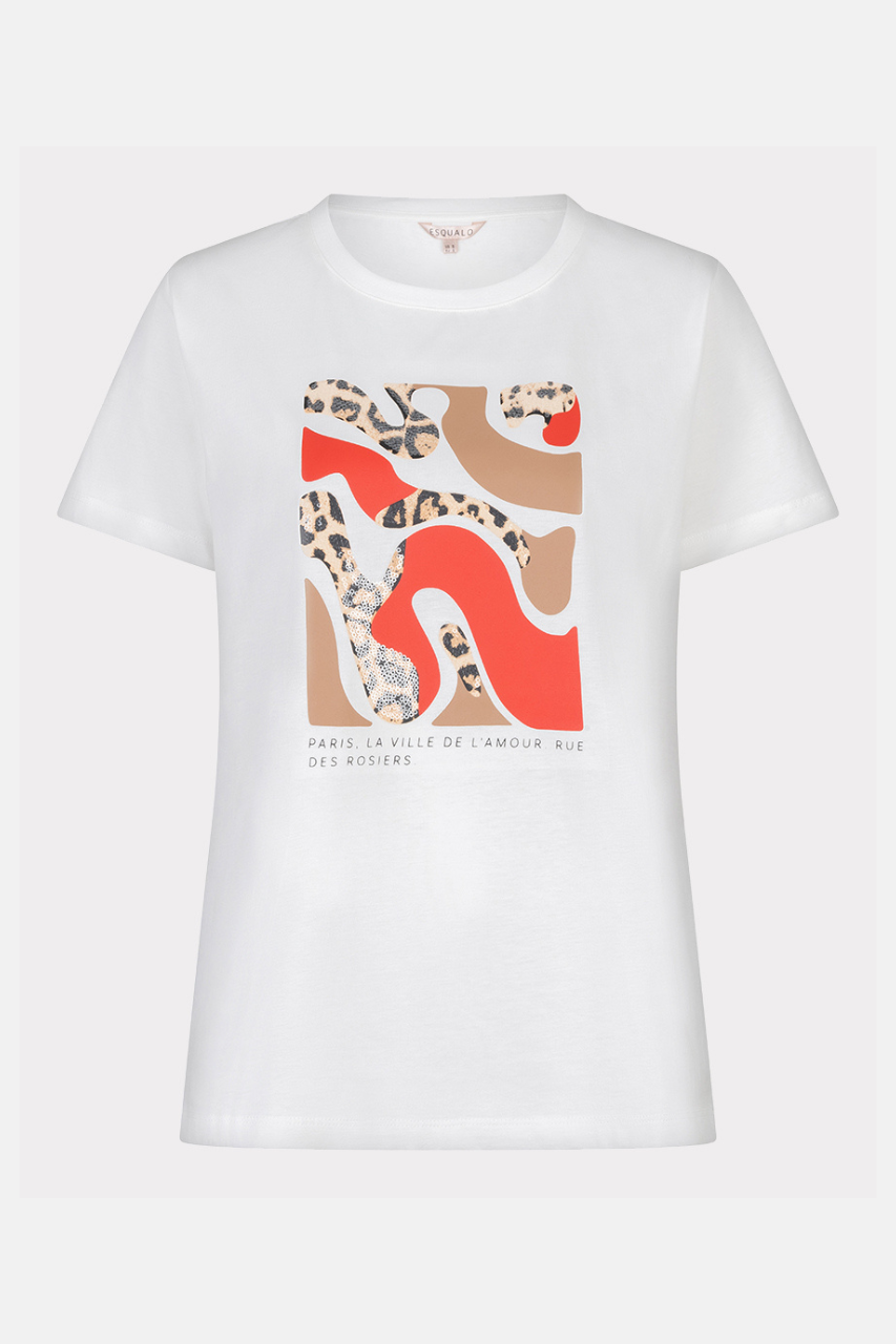 Le t-shirt touche artistique Esqualo | 2605014