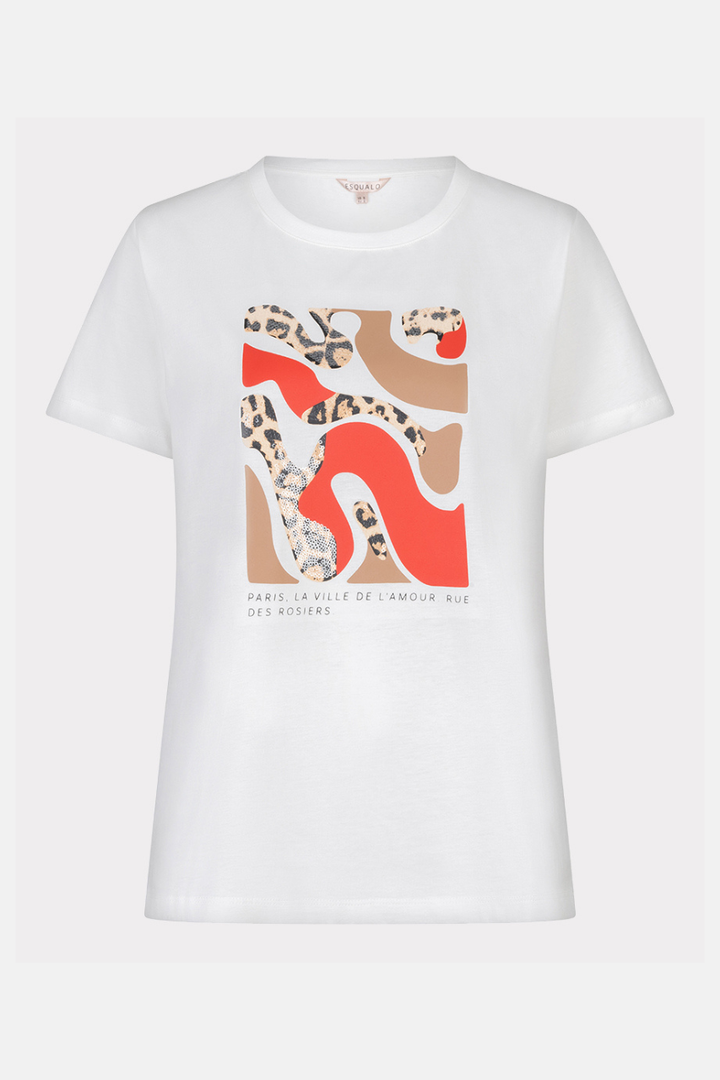 Le t-shirt touche artistique Esqualo | 2605014