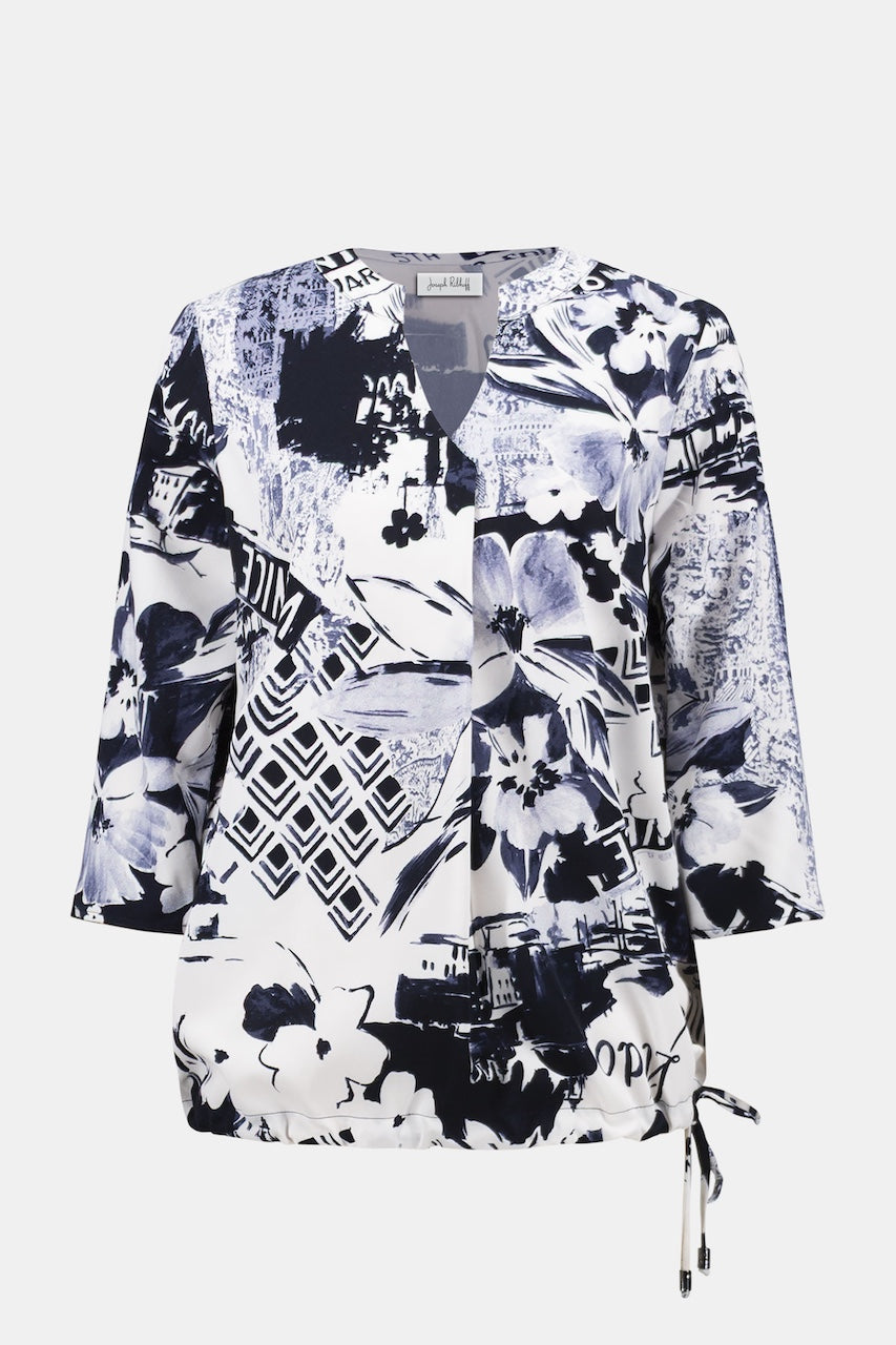La tunique cocon imprimé expressif Joseph Ribkoff | 261030