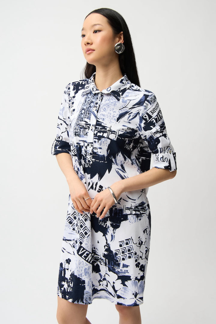 La robe chemisier en popeline Joseph Ribkoff | 261048