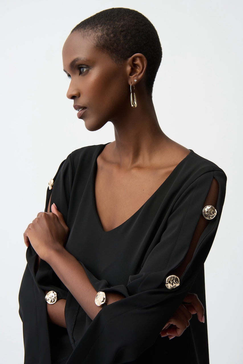 La robe trapèze en sergé tissé Joseph Ribkoff | 261085