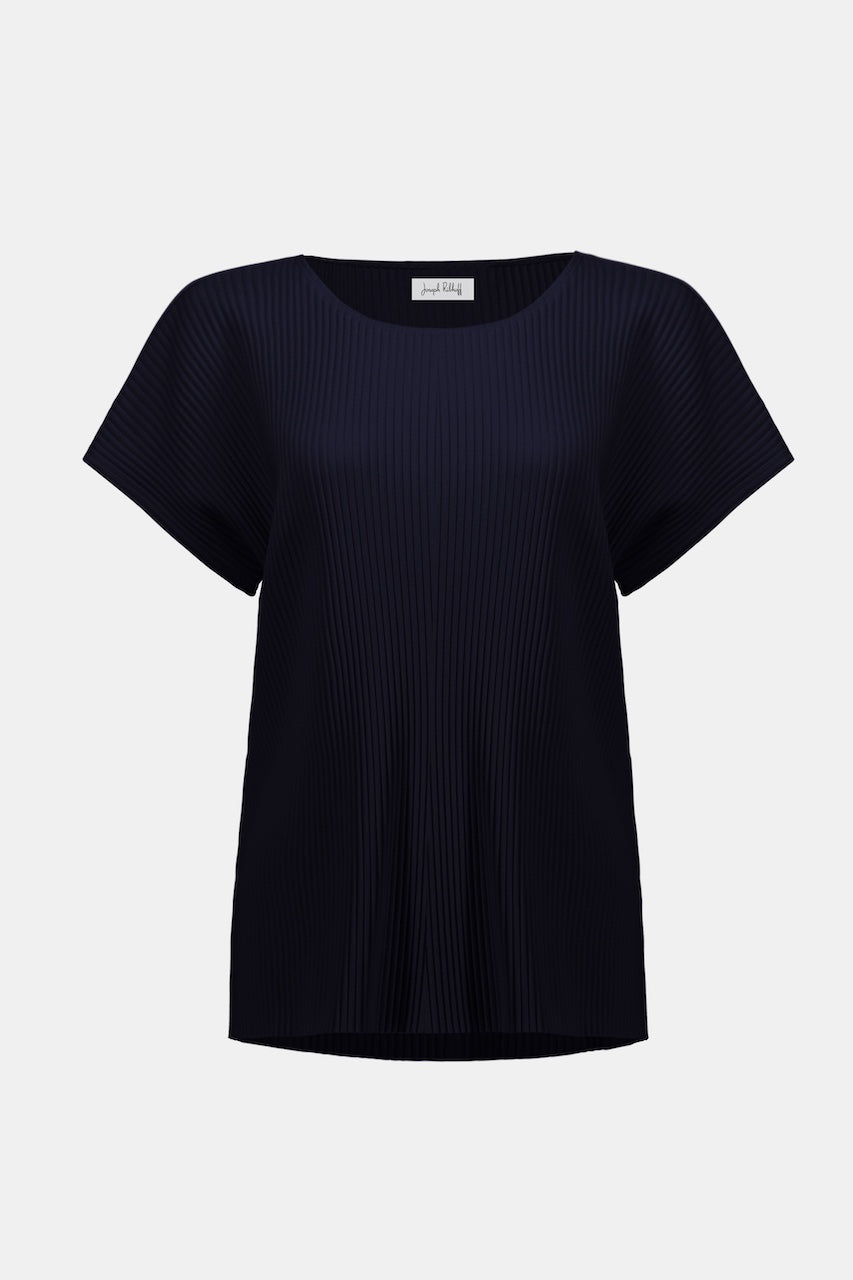 Le haut boxy en crêpe scuba plissé Joseph Ribkoff | 261192