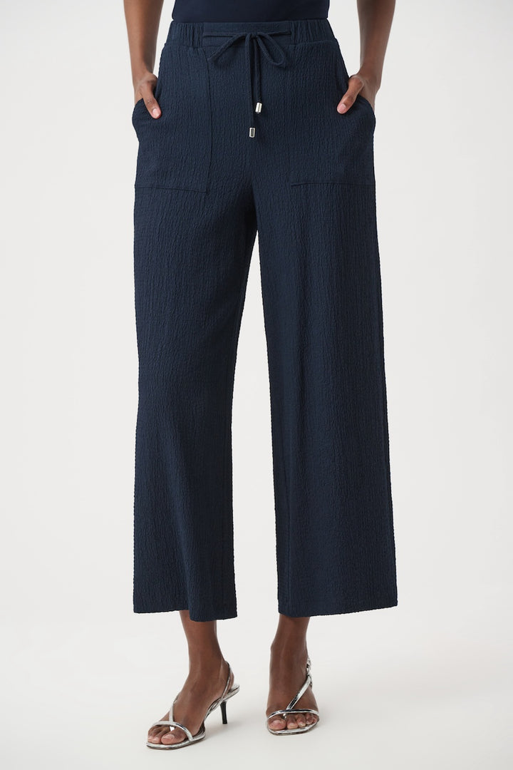 Le pantalon court à enfiler en seersucker Joseph Ribkoff | 261197