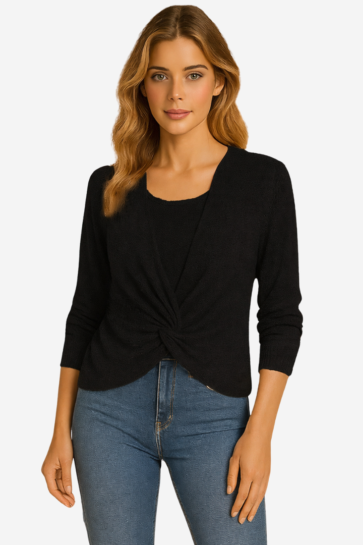 Le chandail croisé Orly | 261254