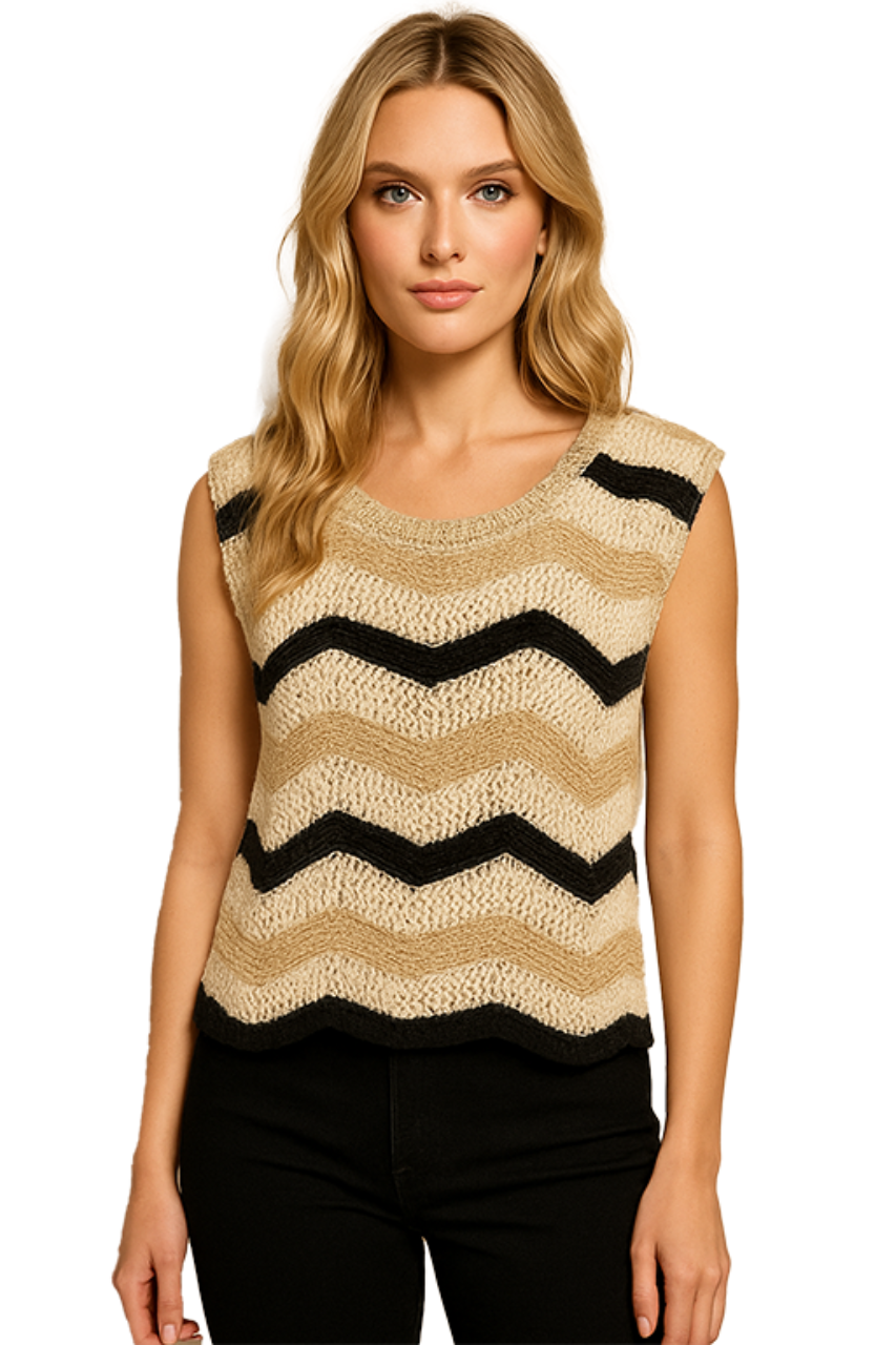 La camisole en tricot ajouré Orly | 261265