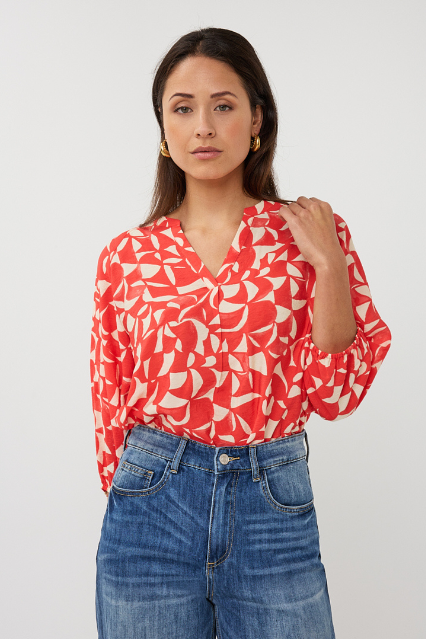 La blouse corail vibrante Esqualo | 2614003