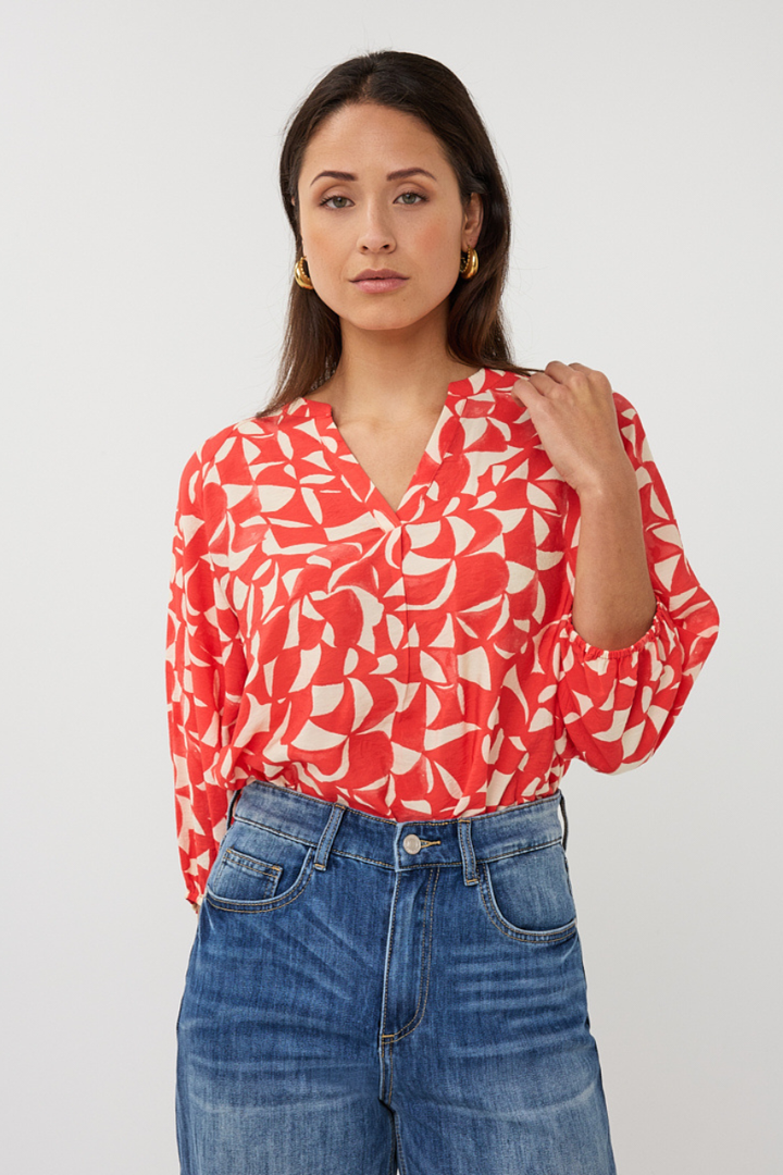 La blouse corail vibrante Esqualo | 2614003