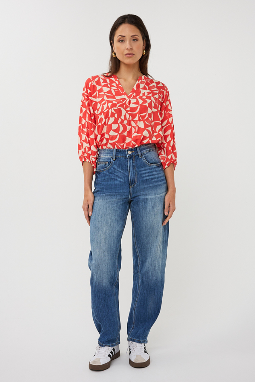 La blouse corail vibrante Esqualo | 2614003