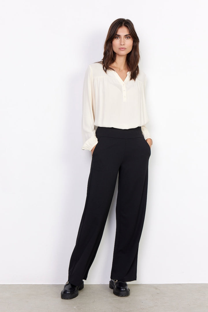Le pantalon jambe large Soya Concept | 26188S26
