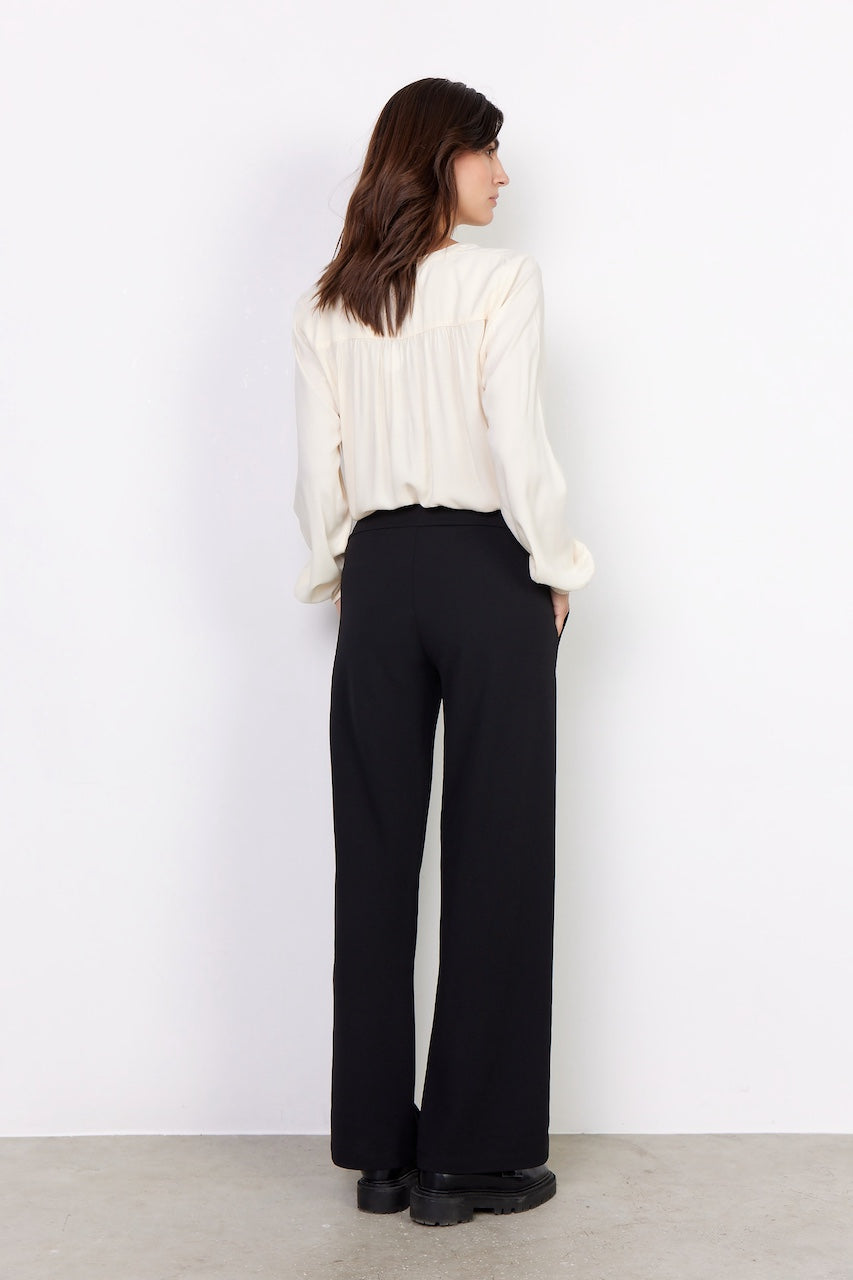 Le pantalon jambe large Soya Concept | 26188S26