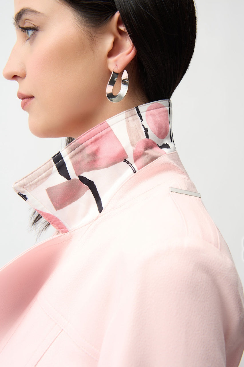 Le blouson ajusté en faux suède métallisé | Joseph Ribkoff | Hots |261910