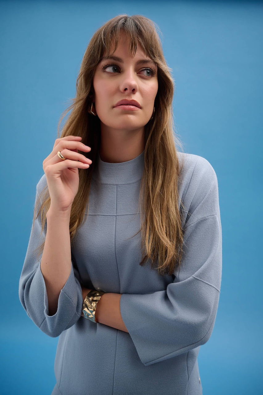 Le tricot coupe droite col montant Joseph Ribkoff | 261981