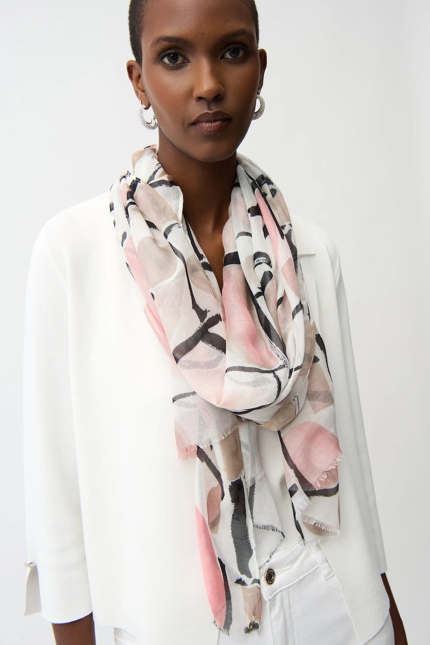 Le foulard rose pétale Joseph Ribkoff | 261987