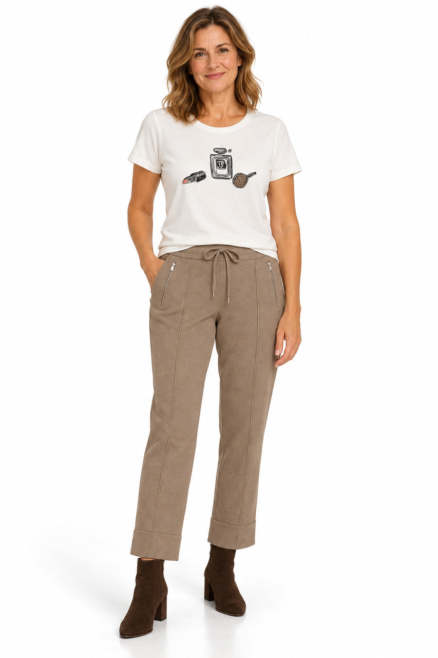 Le pantalon droit en tricot Orly | 262113