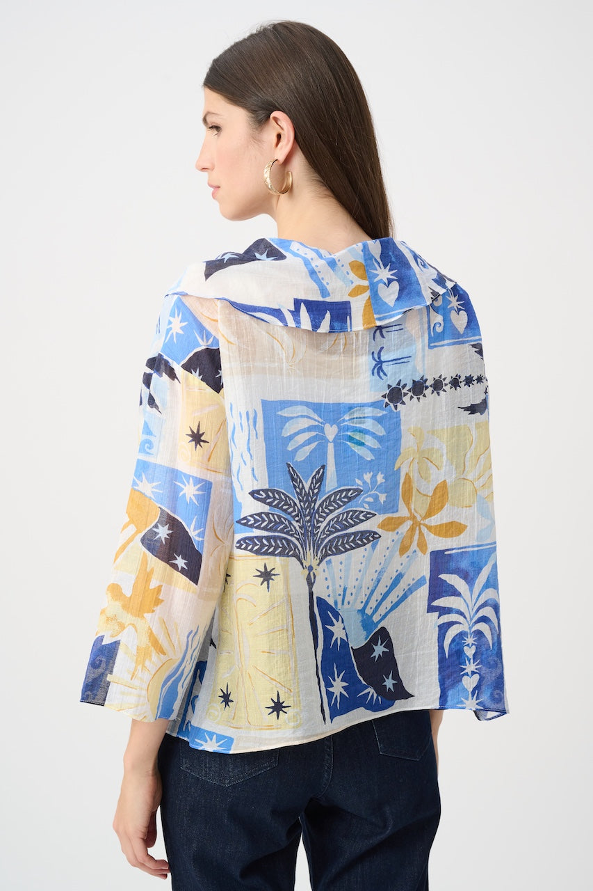 Le haut boxy transparent Joseph Ribkoff | 262151