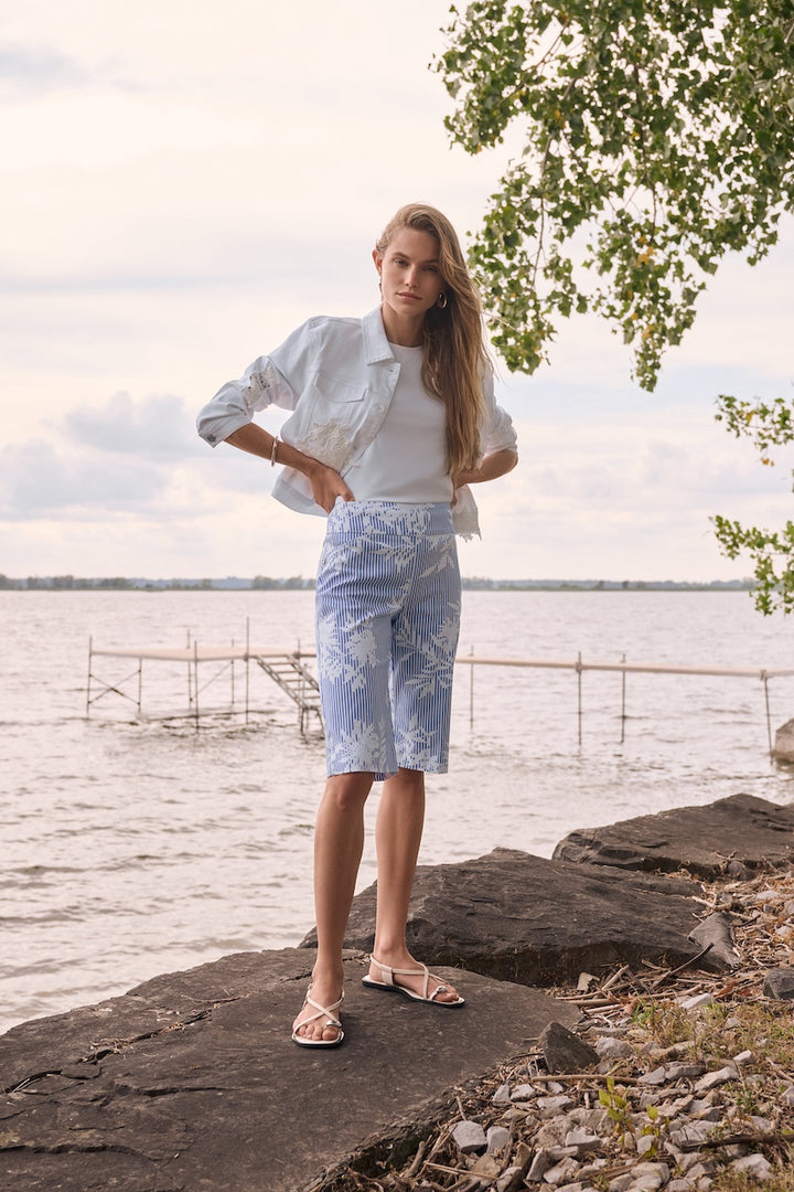 Le bermuda imprimé millennium Joseph Ribkoff | 262228