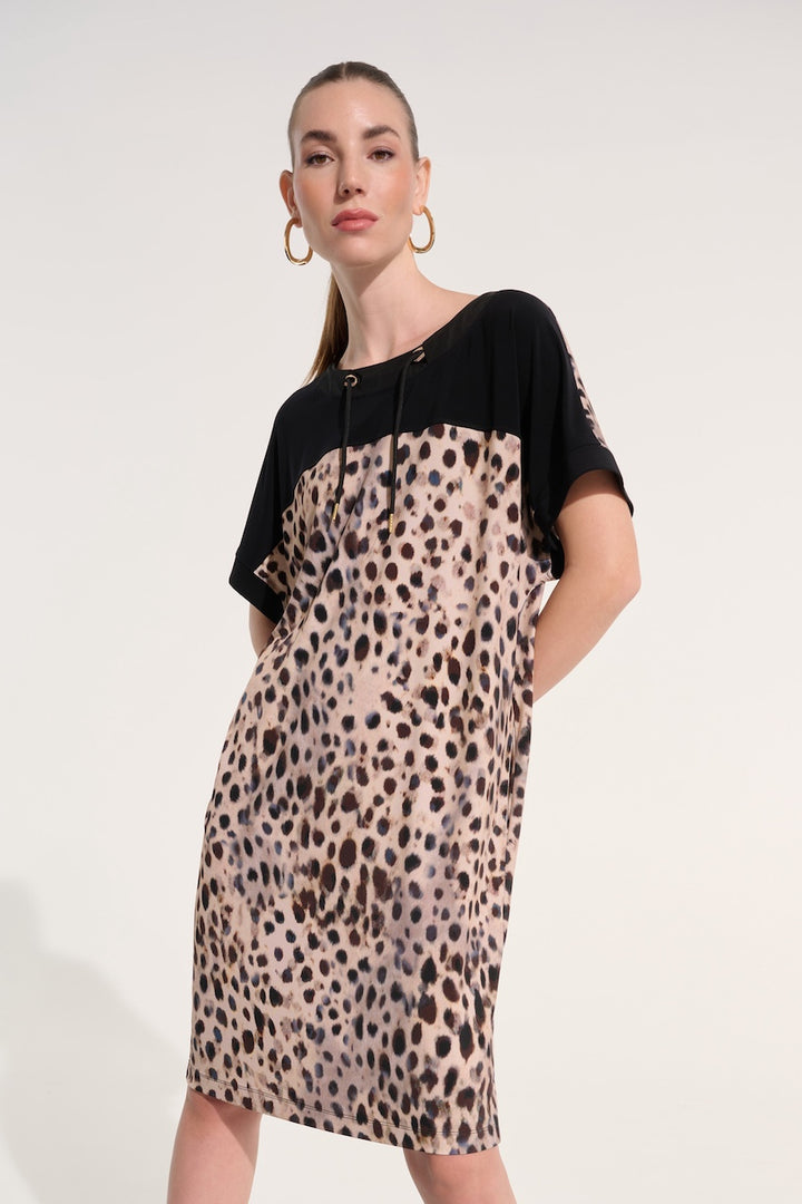 La robe droite à imprimé animal Joseph Ribkoff | 262610