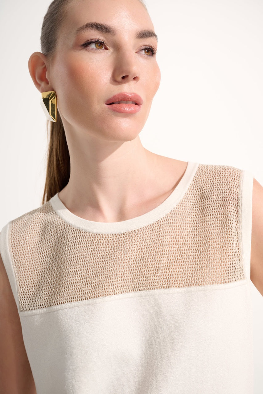 La camisole droite en tricot soyeux Joseph Ribkoff | 262612