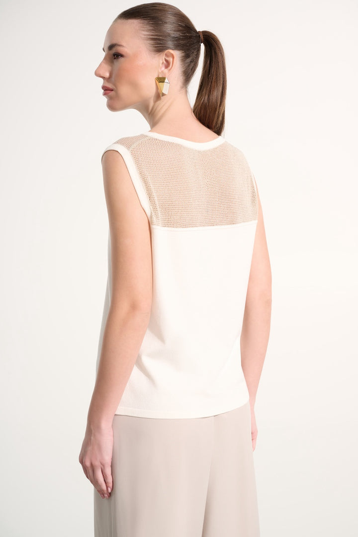 La camisole droite en tricot soyeux Joseph Ribkoff | 262612