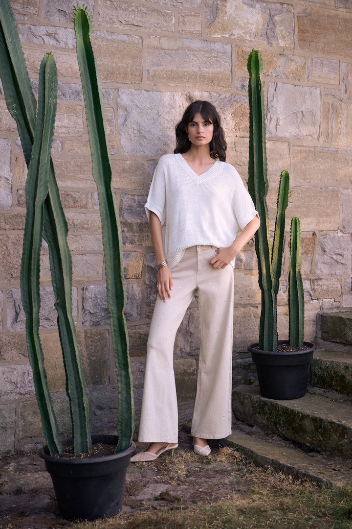 Le jean large en denim Featherweave™  Joseph Ribkoff | 262940