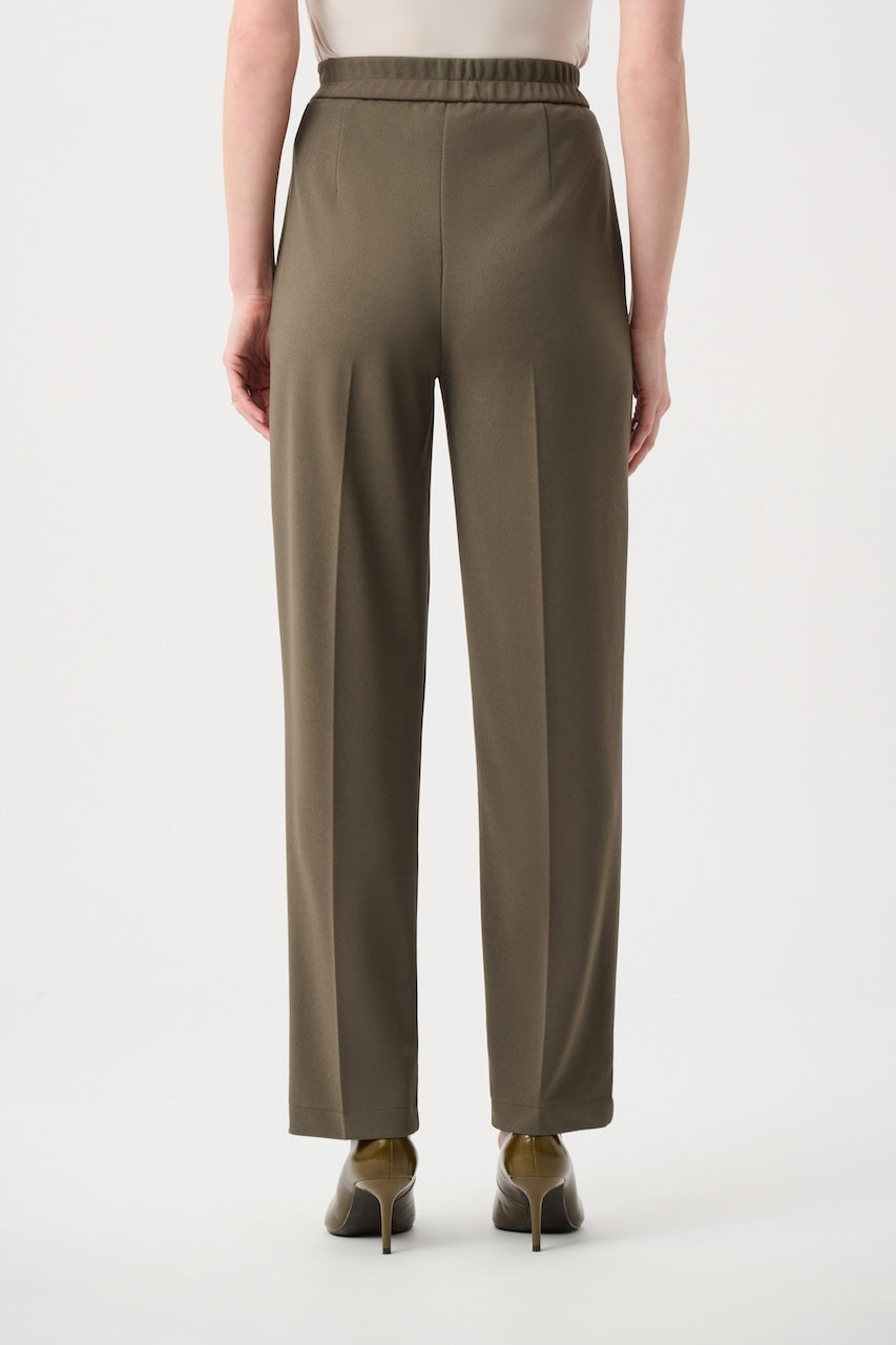 Le pantalon droit en tricot scuba crêpe Joseph Ribkoff | 263194