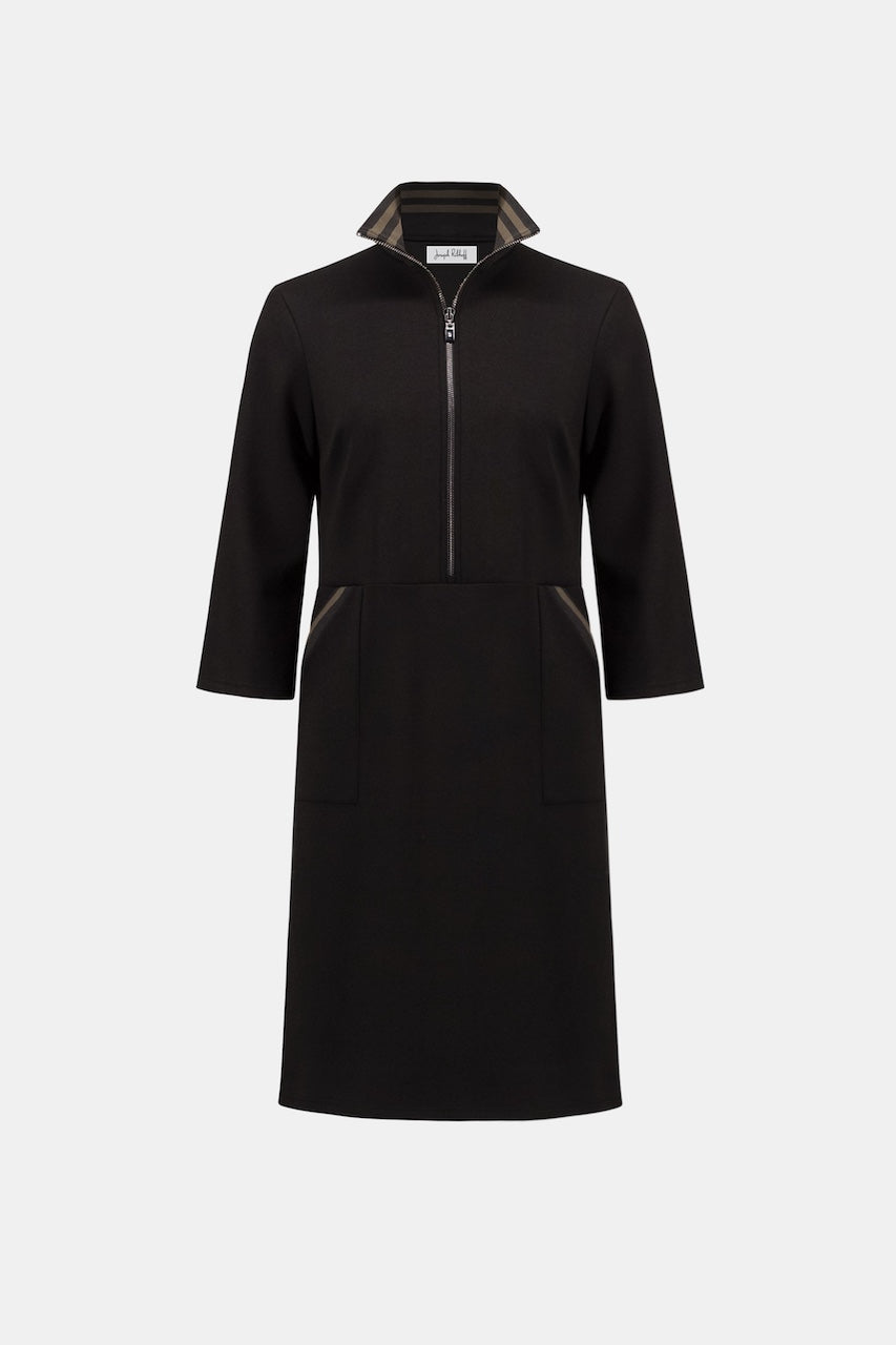 La robe droite à col entonnoir Joseph Ribkoff | 263615