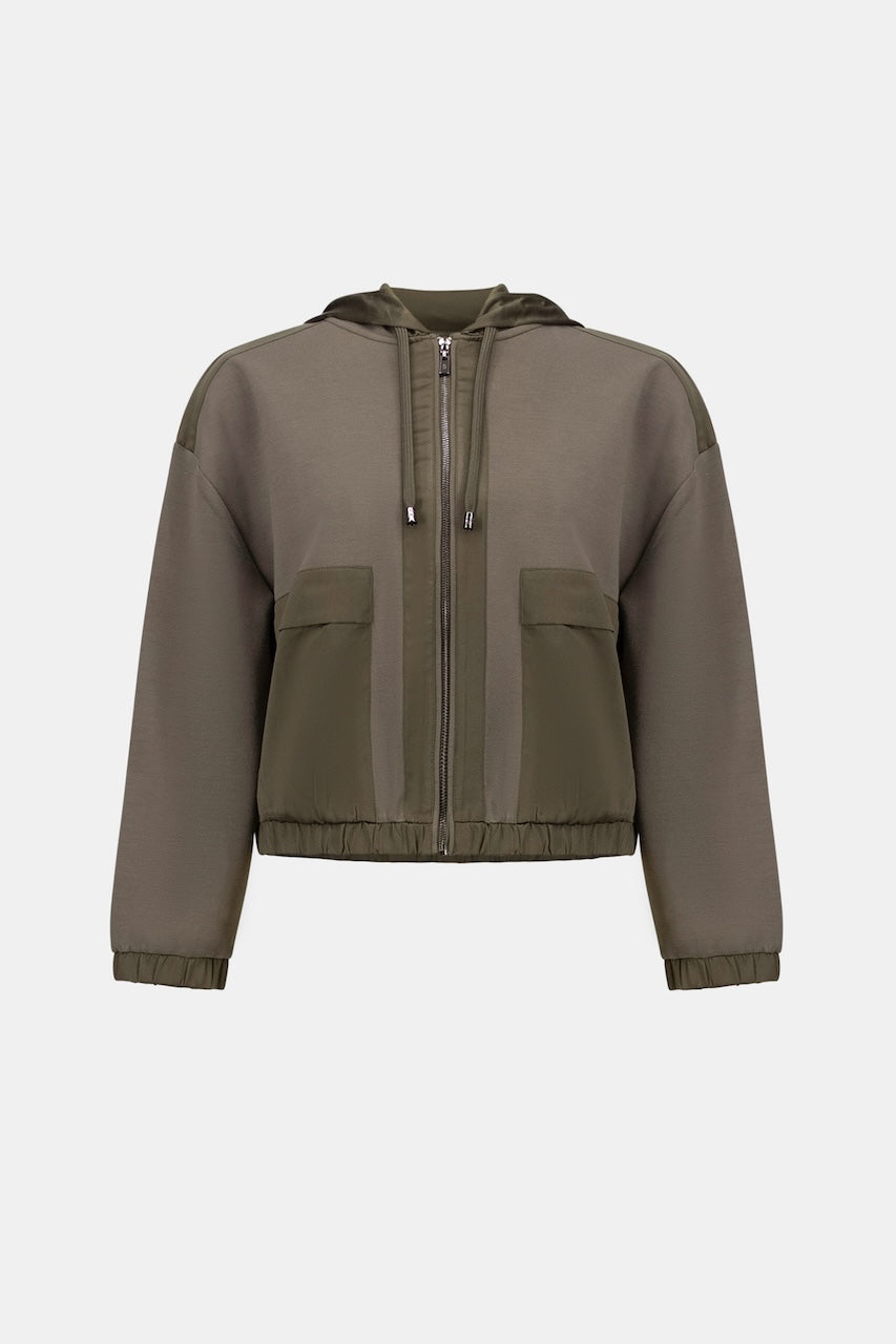 Le blouson à capuchon en jersey scuba Joseph Ribkoff | 263624