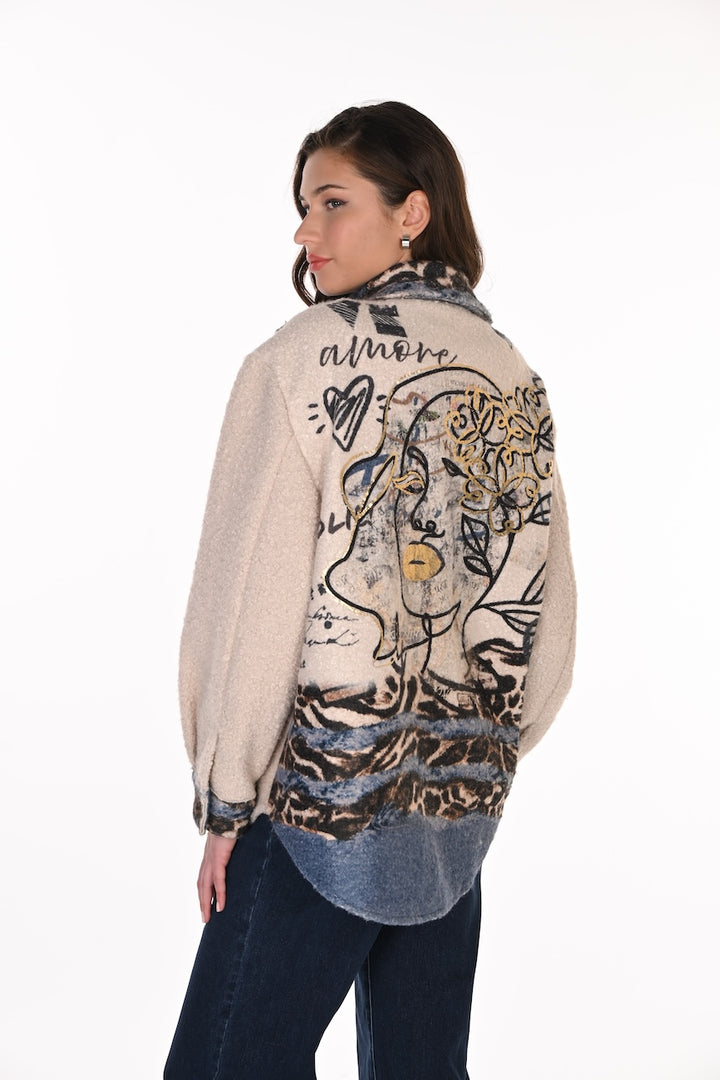 La veste en tricot texturée Frank Lyman | 263788