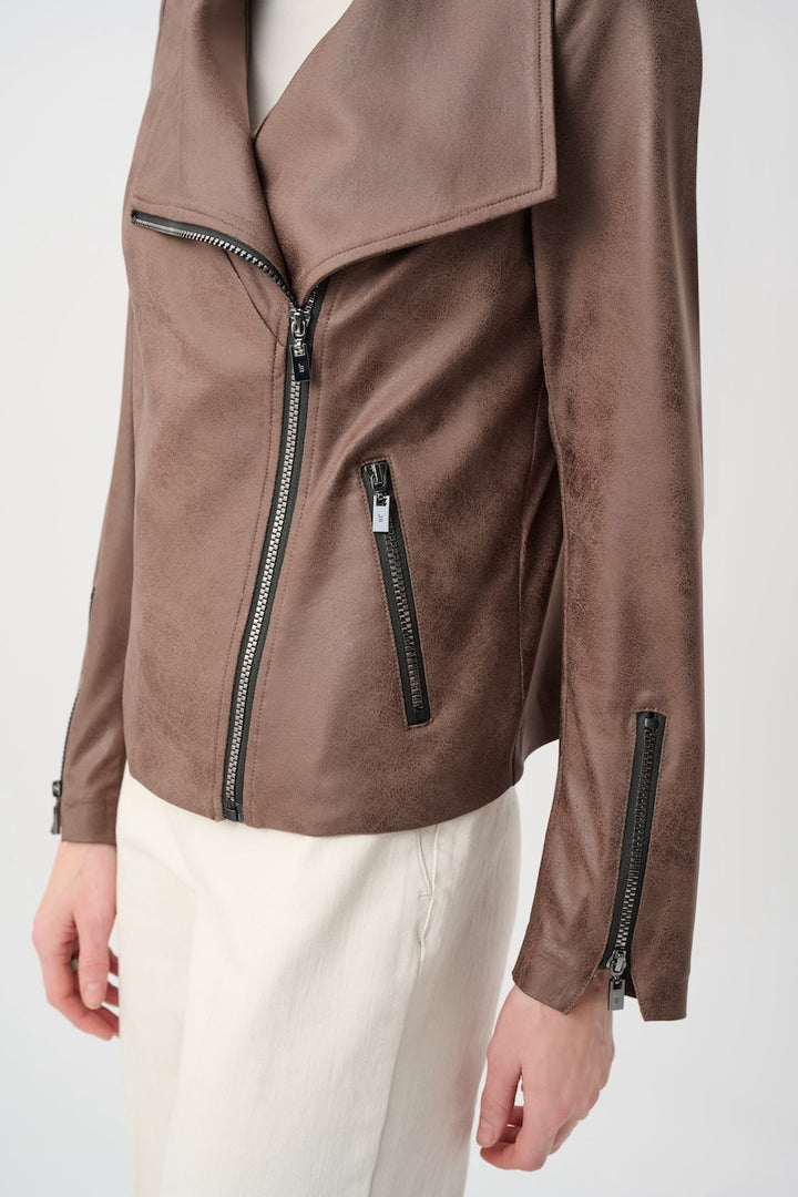 Le blouson ajusté en tricot métallisé Joseph Ribkoff | 263908