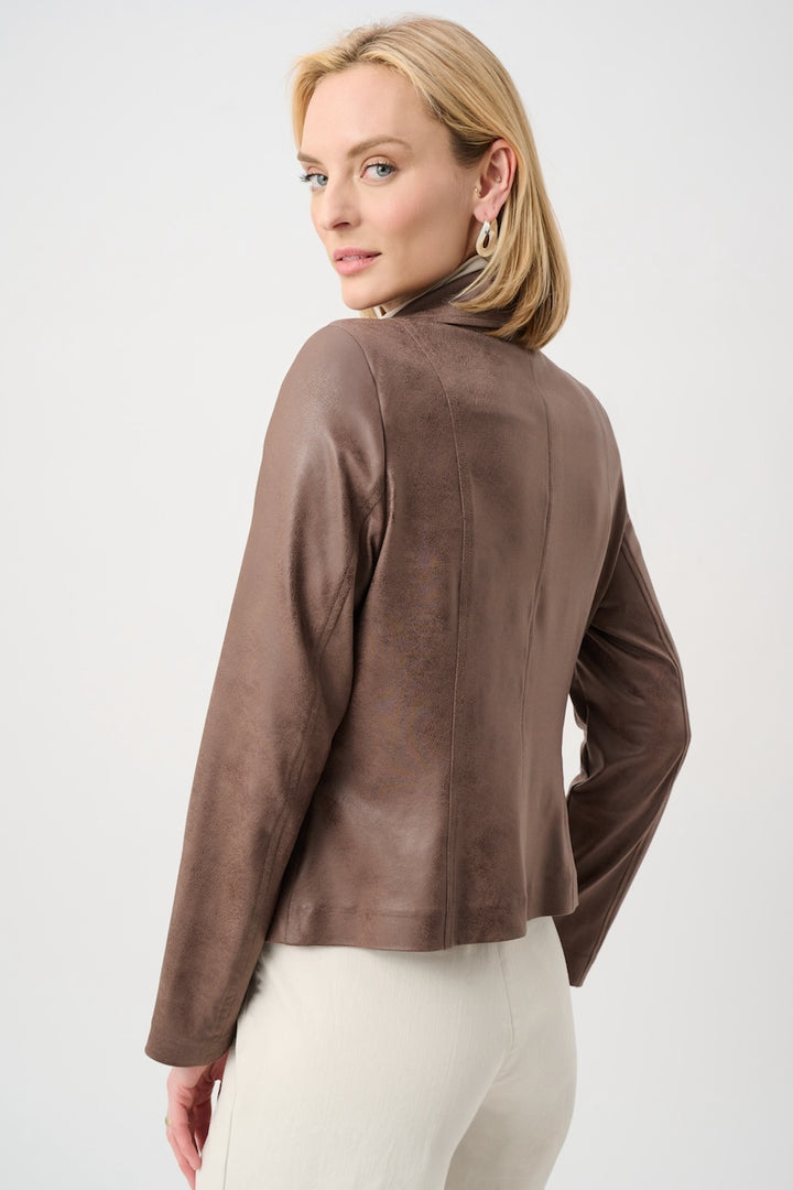 Le blouson ajusté en tricot métallisé Joseph Ribkoff | 263908