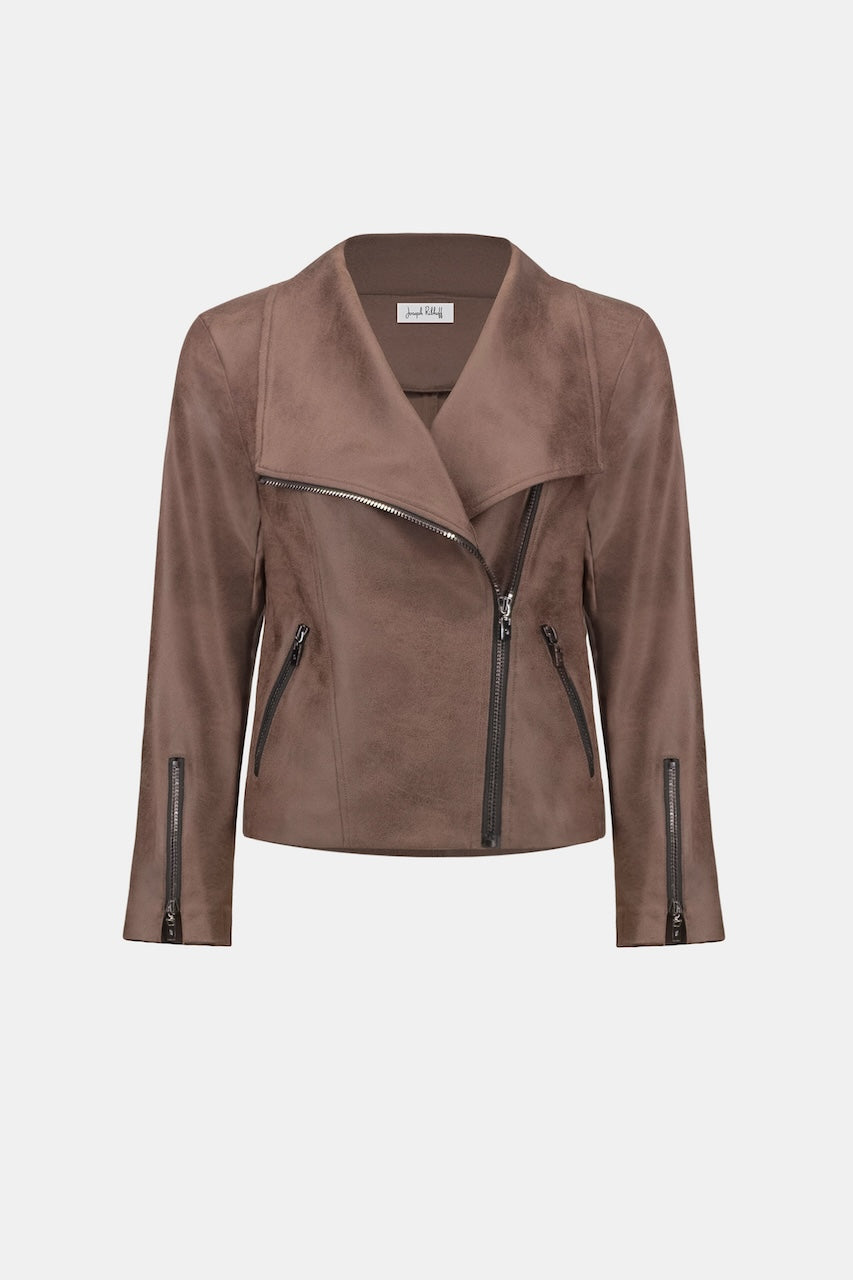 Le blouson ajusté en tricot métallisé Joseph Ribkoff | 263908