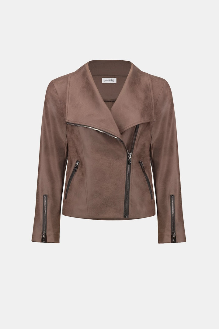Le blouson ajusté en tricot métallisé Joseph Ribkoff | 263908
