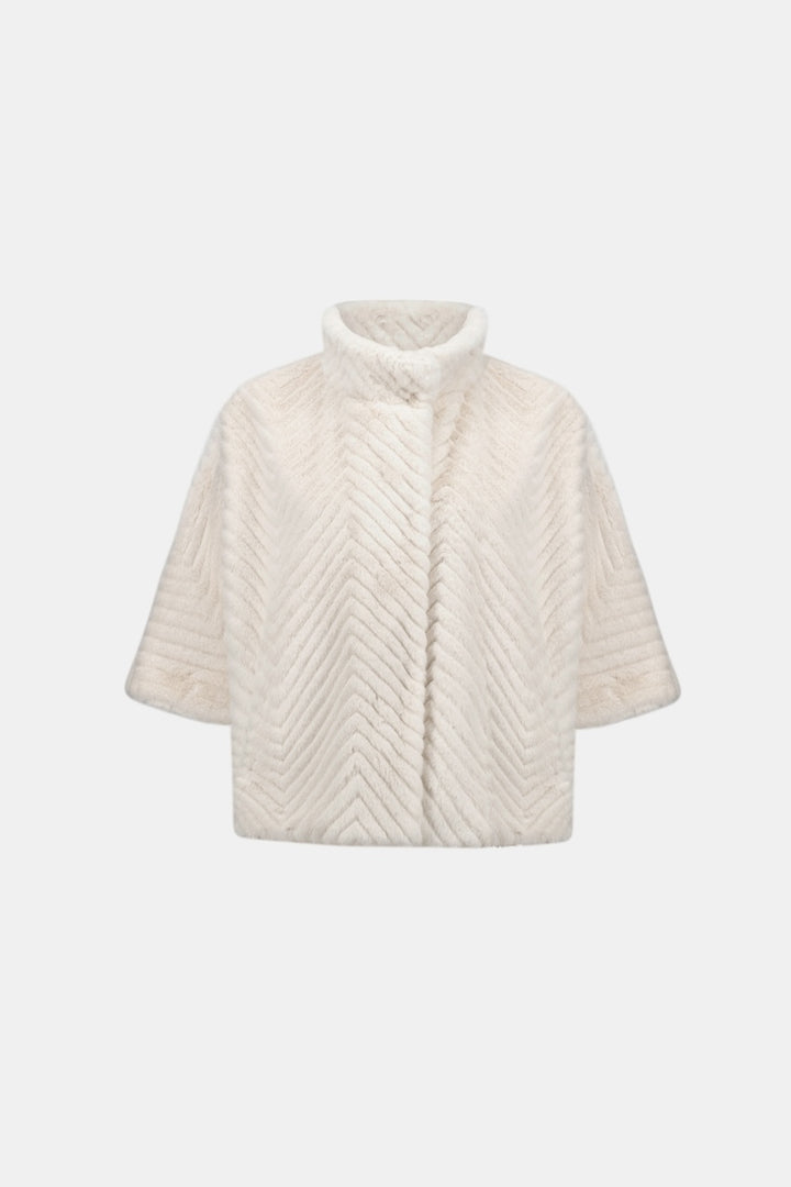 Le blouson style cape en fausse fourrure Joseph Ribkoff | 263917