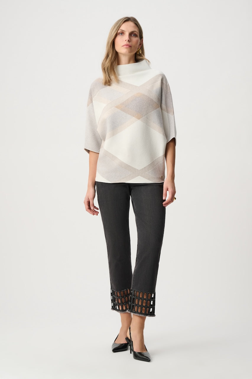 Le tricot jacquard à carreaux Joseph Ribkoff | 263947