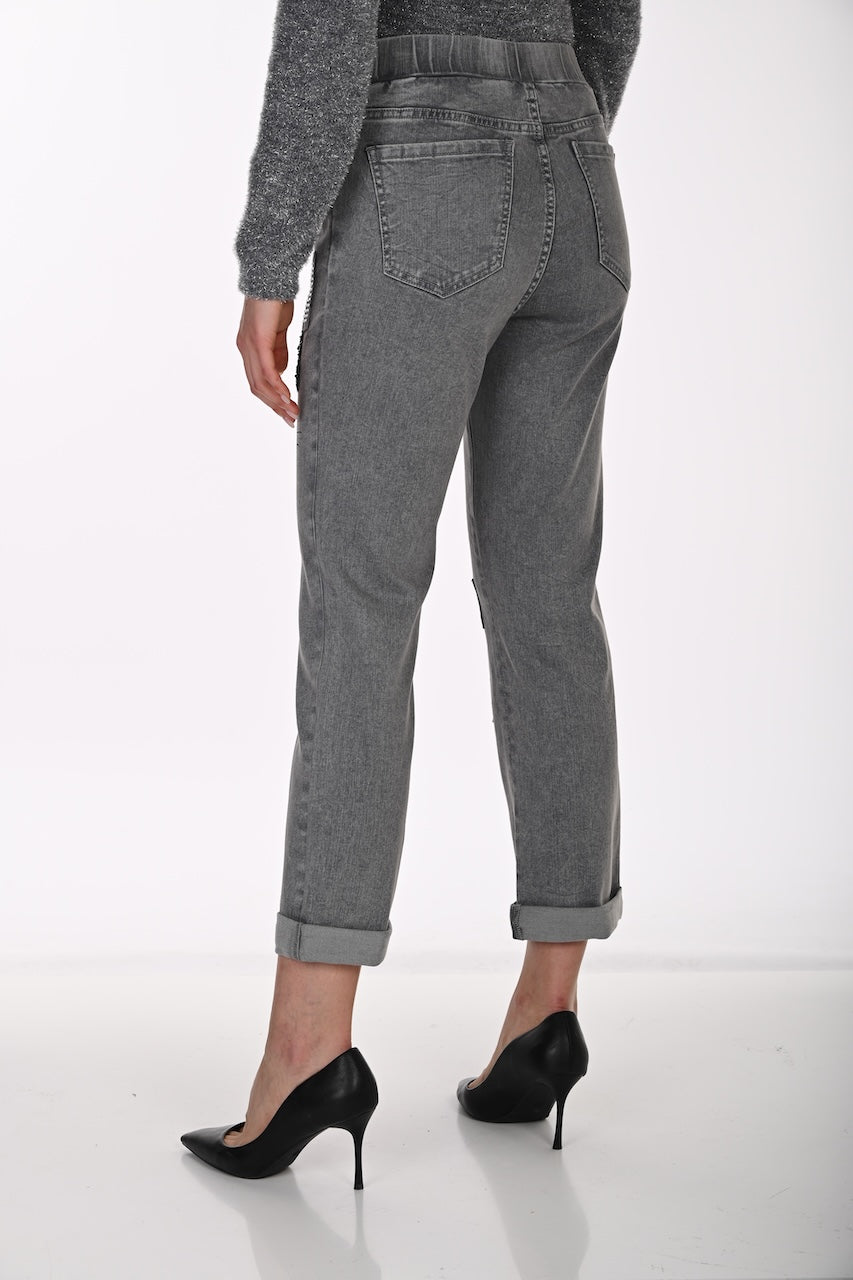Le jean gris extensible Frank Lyman | 264819