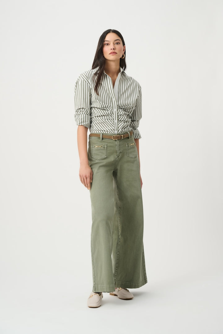 Le jean palazzo en denim Featherweave Joseph Ribkoff | 264912S27