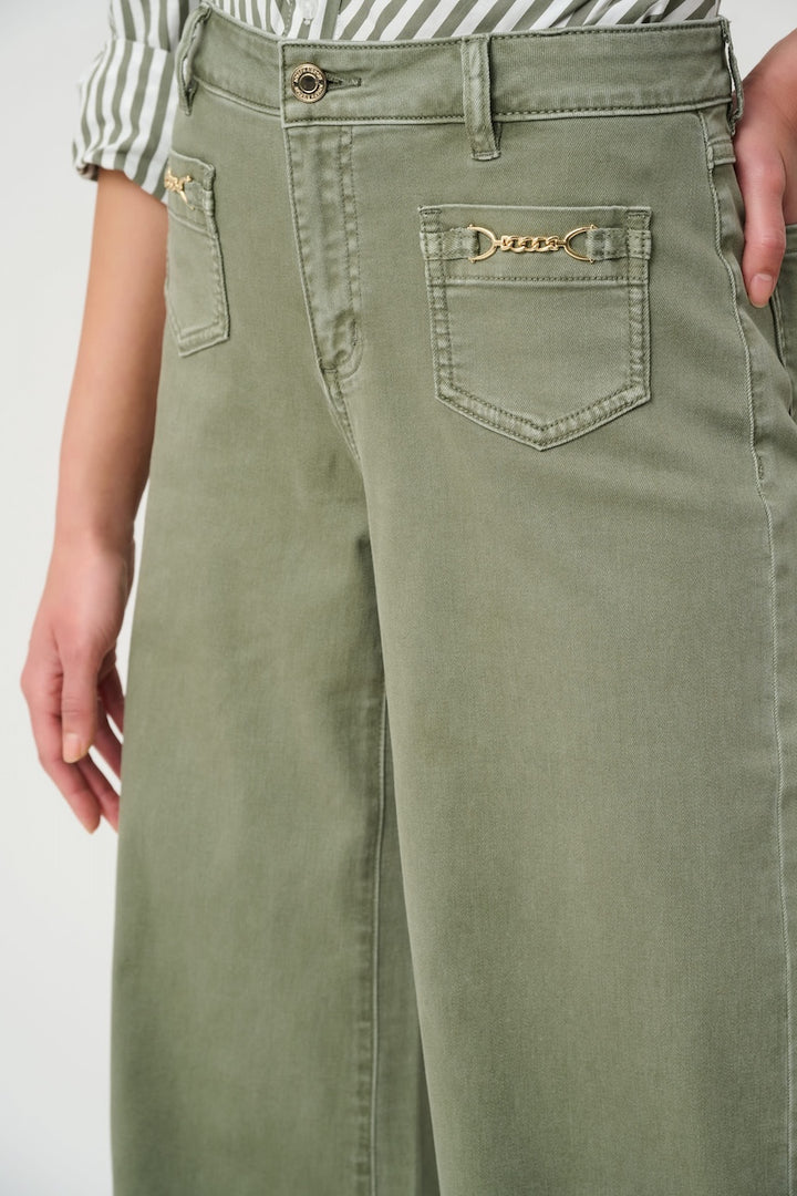 Le jean palazzo en denim Featherweave Joseph Ribkoff | 264912S27