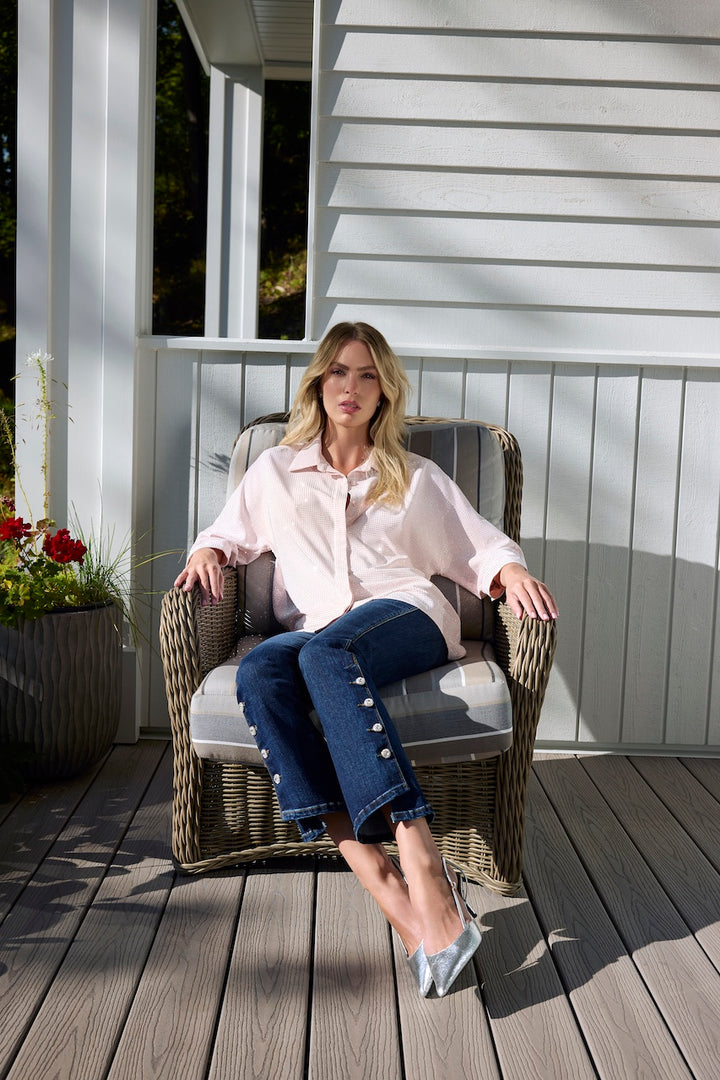 Le chemisier coupe décontractée Frank Lyman | 266514