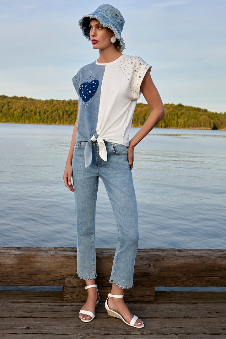 Le haut coupe classique Frank Lyman | 266550