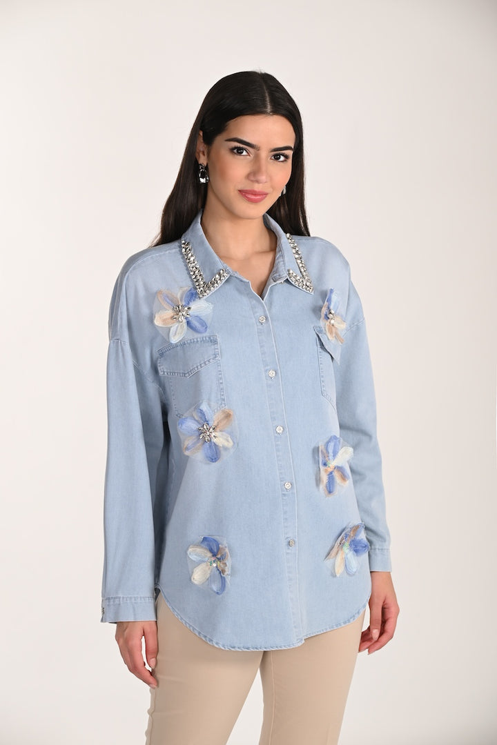 Le chemisier broderies délicates Frank Lyman | 266582