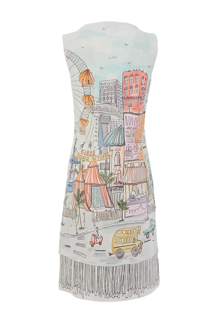 La robe imprimé urbain Dolcezza | 26765