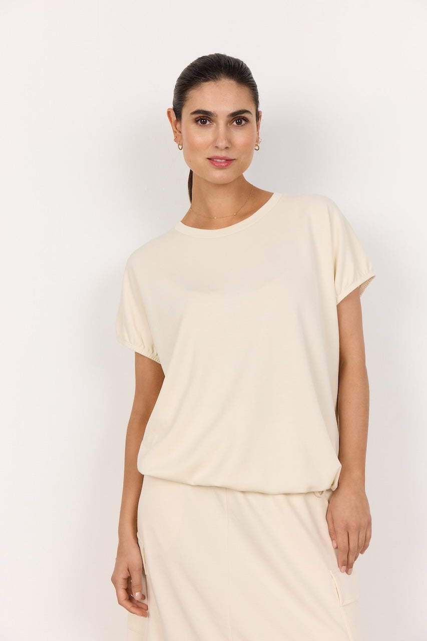 Le t-shirt à ourlet ajustable Soya Concept | 27048