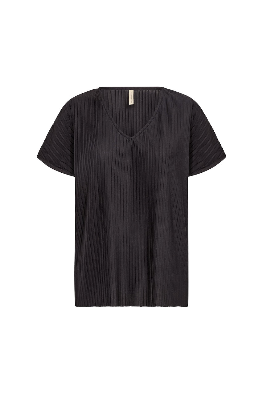 Le t-shirt texturé Soya Concept | 27111