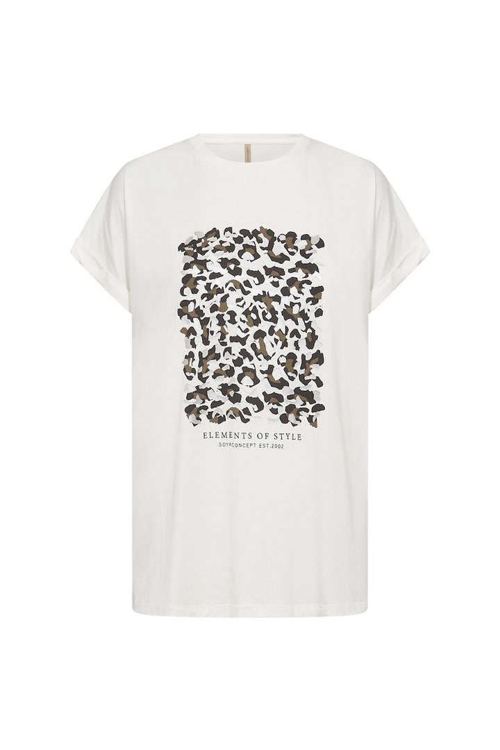 Le t-shirt imprimé Soya Concept | 27132