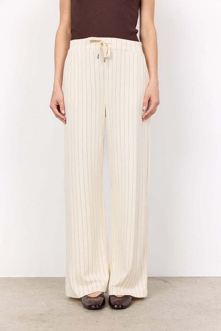 Le pantalon à rayure Soya Concept | 27189