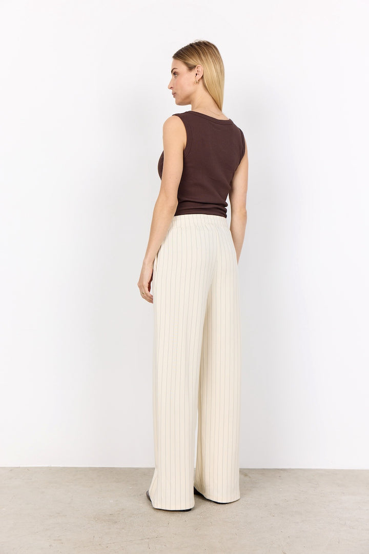 Le pantalon à rayure Soya Concept | 27189