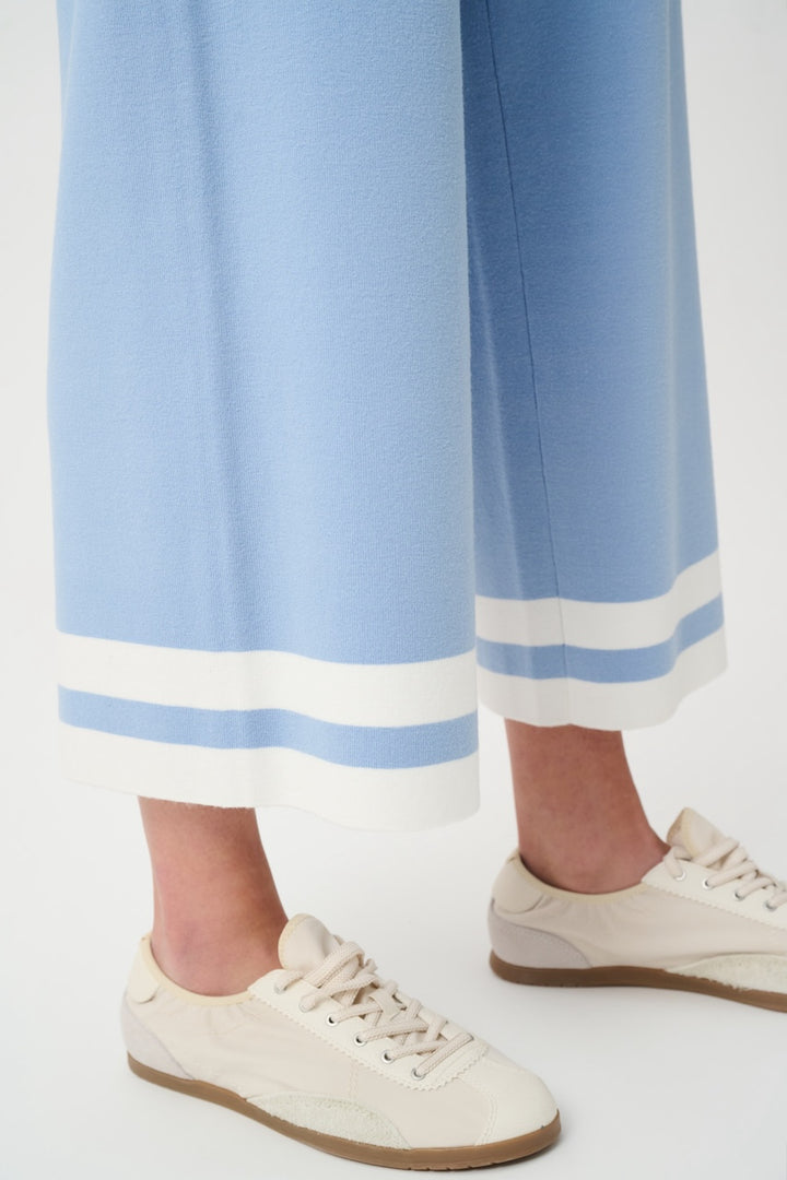 Le pantalon culotte en tricot à ourlet rayé Joseph Ribkoff | 271959