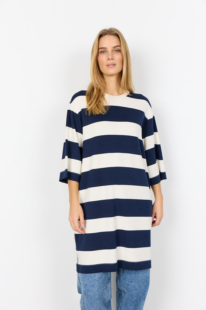 La tunique motif rayé audacieux Soya Concept | 27424